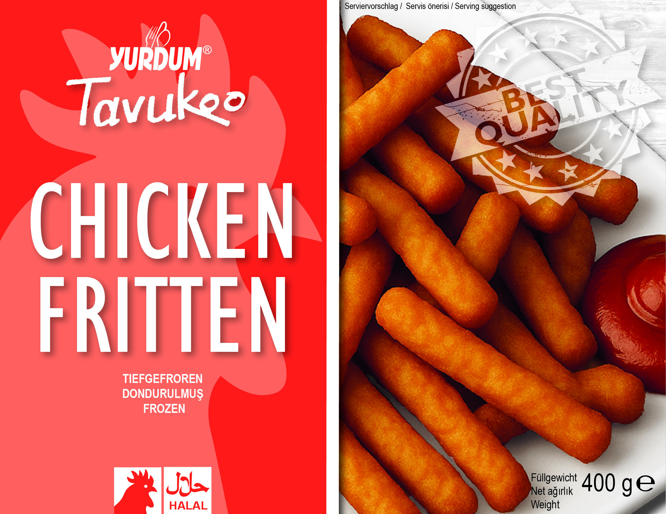 Chicken Fritten